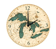 Nautical 3-D Wall Clock - Great Lakes